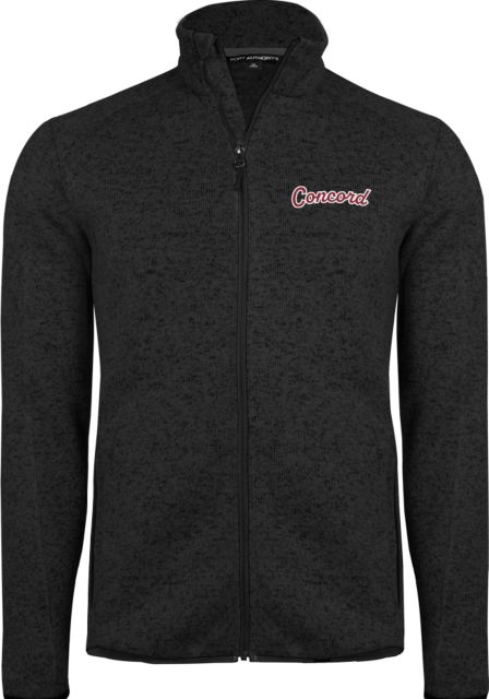 Concord Sweater Fleece Jacket Concord Script - ONLINE ONLY