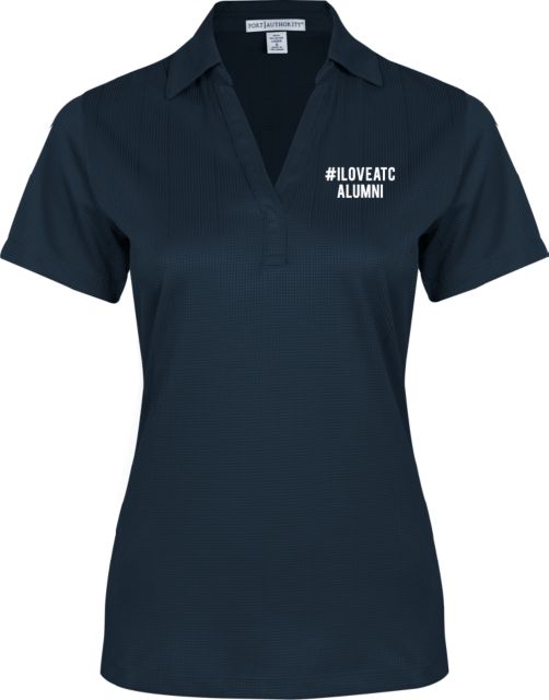 Atlanta Tech College Womens Performance Fine Jacquard Polo I Love ATC Alumni - ONLINE ONLY