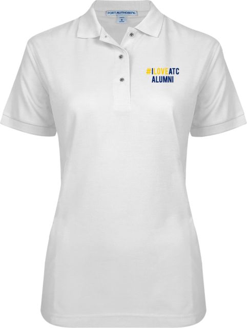 Atlanta Tech College Womens Silk Touch Pique Polo I Love ATC Alumni - ONLINE ONLY