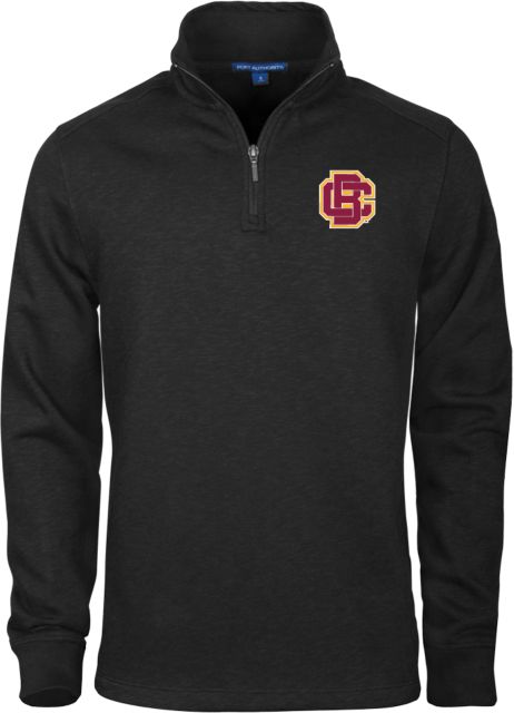 Bethune Cookman Slub Fleece 1/4 Zip Pullover Primary Mark - ONLINE ONLY