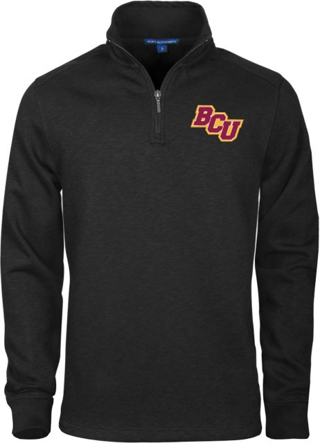 Bethune Cookman Slub Fleece 1/4 Zip Pullover BCU - ONLINE ONLY
