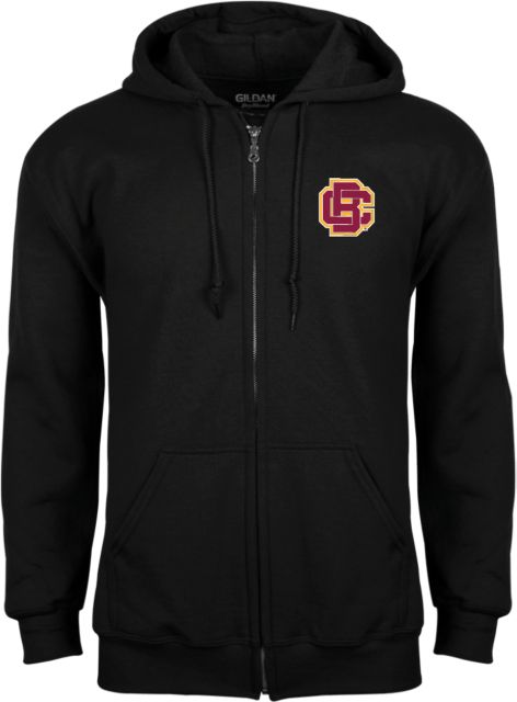 Bethune Cookman Fleece Full Zip Hoodie Primary Mark - ONLINE ONLY
