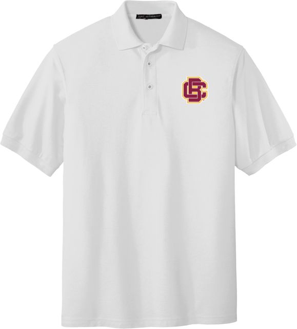 Bethune Cookman Easycare Pique Polo Primary Mark - ONLINE ONLY