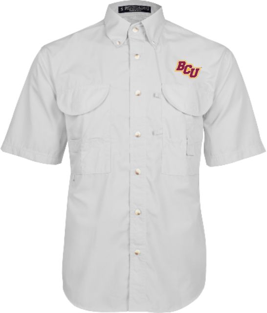 Bethune Cookman Short Sleeve Performance Fishing Shirt BCU - ONLINE ONLY