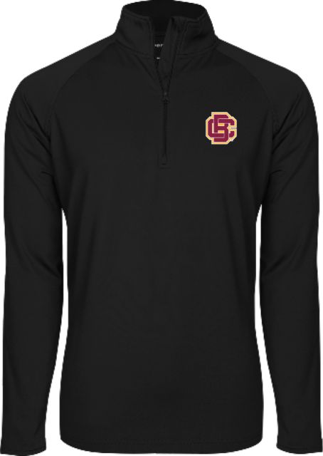 Bethune Cookman Sport Wick Stretch 1/2 Zip Pullover Primary Mark - ONLINE ONLY