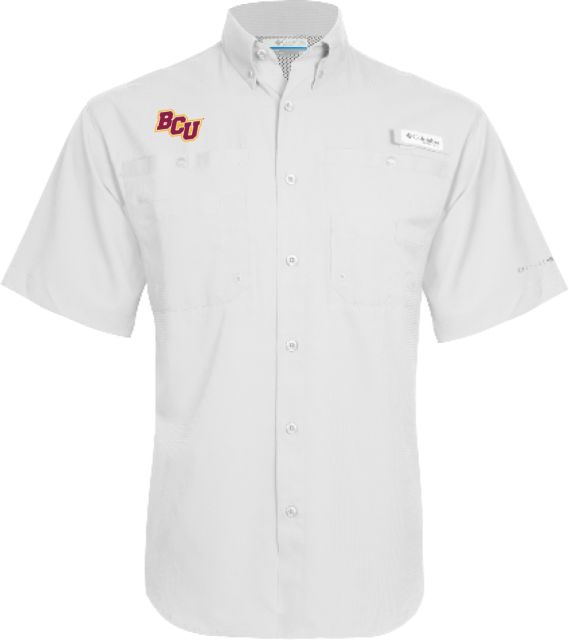 Bethune Cookman Columbia Tamiami Performance Short Sleeve Shirt BCU - ONLINE ONLY