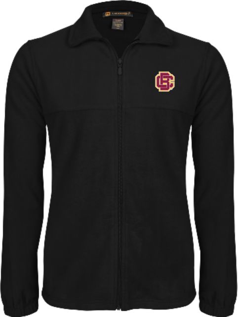 Bethune Cookman Fleece Full Zip Jacket Primary Mark - ONLINE ONLY