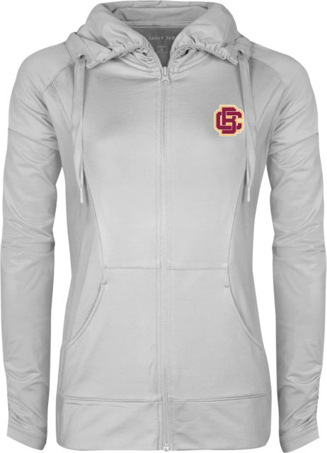 Bethune Cookman Ladies Sport Wick Stretch Full Zip Jacket Primary Mark - ONLINE ONLY