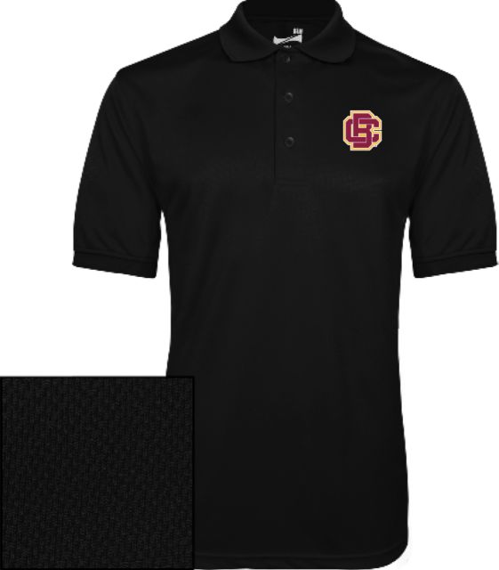Bethune Cookman Dry Mesh Polo Primary Mark - ONLINE ONLY