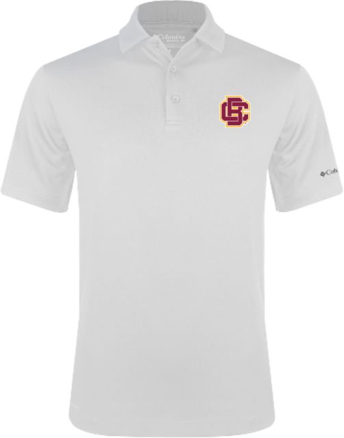 Bethune Cookman Columbia Omni Wick Drive Polo Primary Mark - ONLINE ONLY