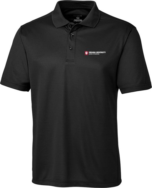 Indiana C&B Clique Ice Pique Polo Indiana University School of Education Flat - ONLINE ONLY