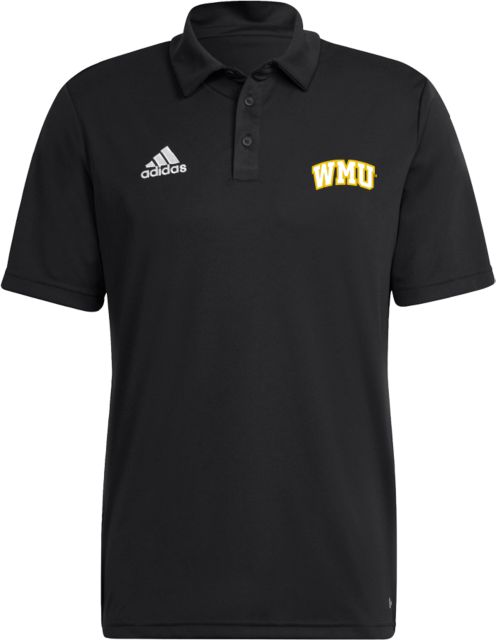 Western Michigan Adidas Entrada Polo Arched WMU - ONLINE ONLY