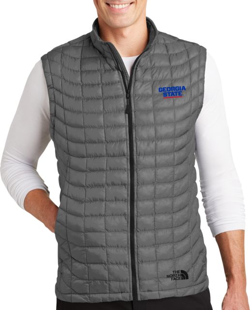 Georgia State The North Face Thermoball Trekker Vest Stacked Logo - ONLINE ONLY