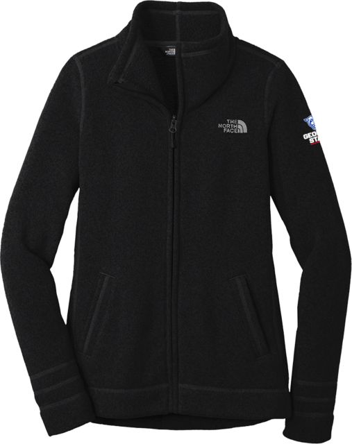 Georgia State The North Face Womens Fleece Jacket Primary Logo - ONLINE ONLY