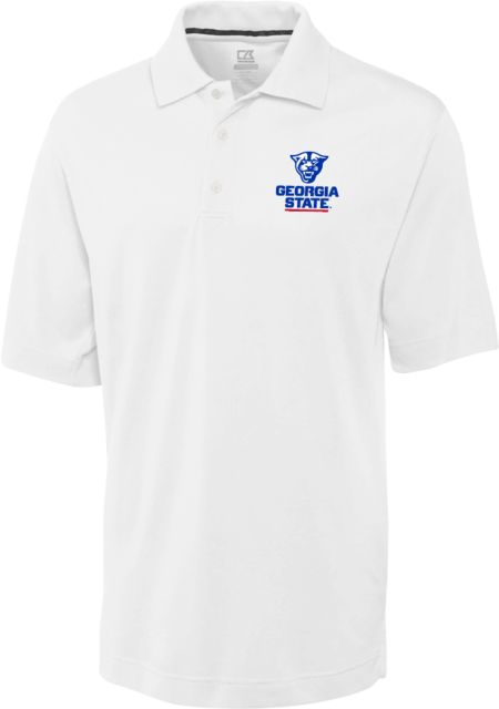 Georgia State CandB Advantage TriBlend Pique Polo Primary Logo - ONLINE ONLY