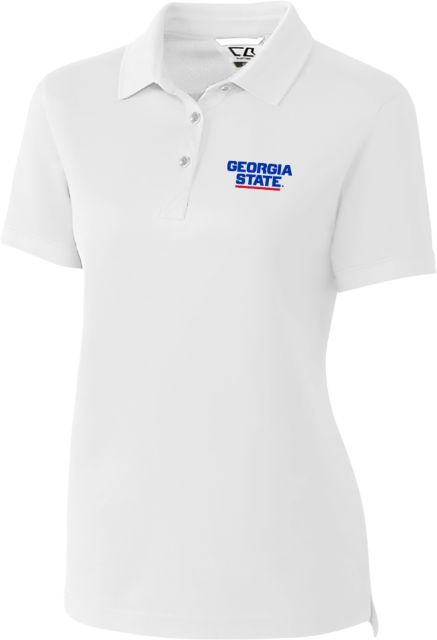 Georgia State Womens CandB Advantage Polo Stacked Logo - ONLINE ONLY