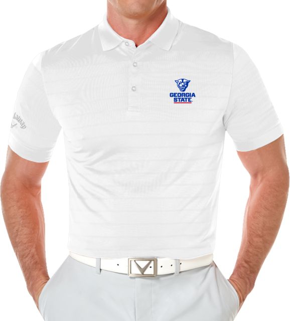Georgia State Callaway Opti Vent Polo Primary Logo - ONLINE ONLY