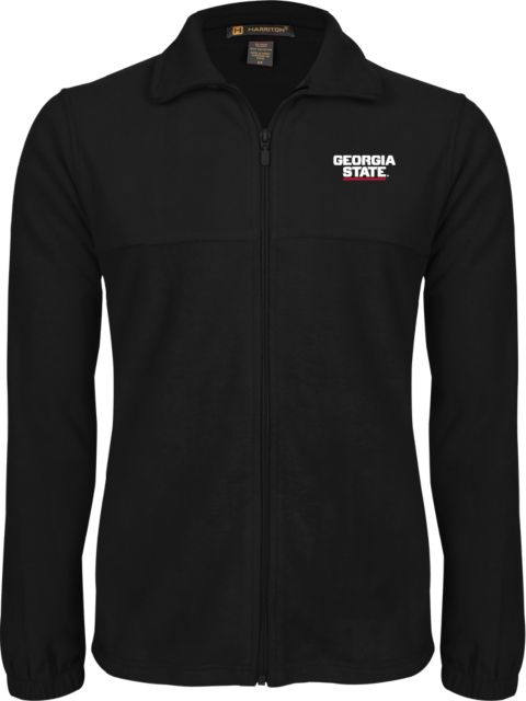 Georgia State Fleece Full Zip Jacket Stacked Logo - ONLINE ONLY