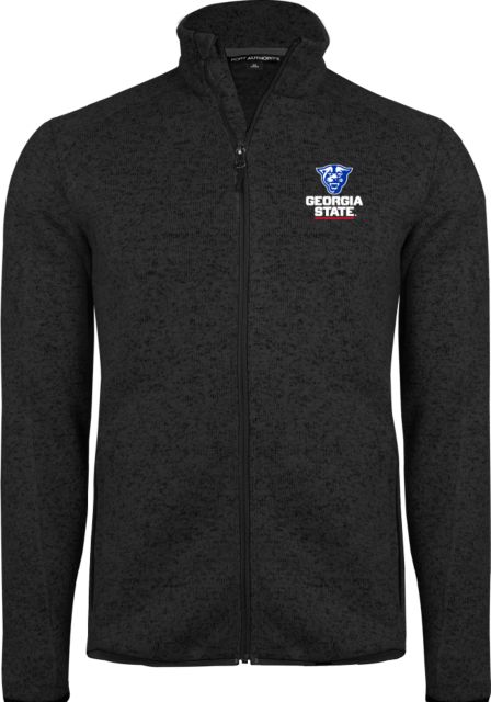 Georgia State Sweater Fleece Jacket Primary Logo - ONLINE ONLY