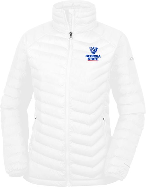Georgia State Columbia Powder Lite Womens Jacket Primary Logo - ONLINE ONLY
