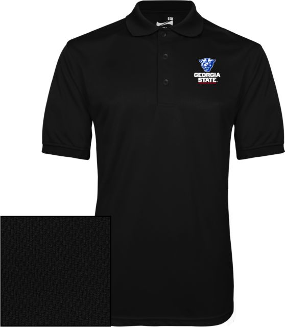 Georgia State Dry Mesh Polo Primary Logo - ONLINE ONLY