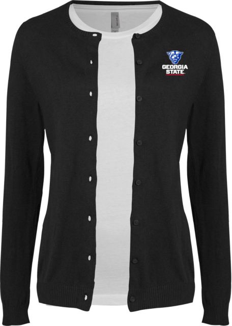 Georgia State Cardigan Sweater Primary Logo - ONLINE ONLY
