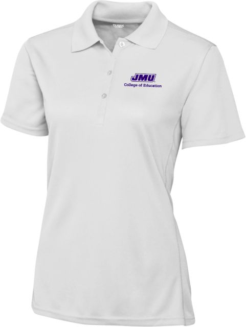 James Madison C&B Womens Clique Ice Pique Polo JMU College of Education - ONLINE ONLY
