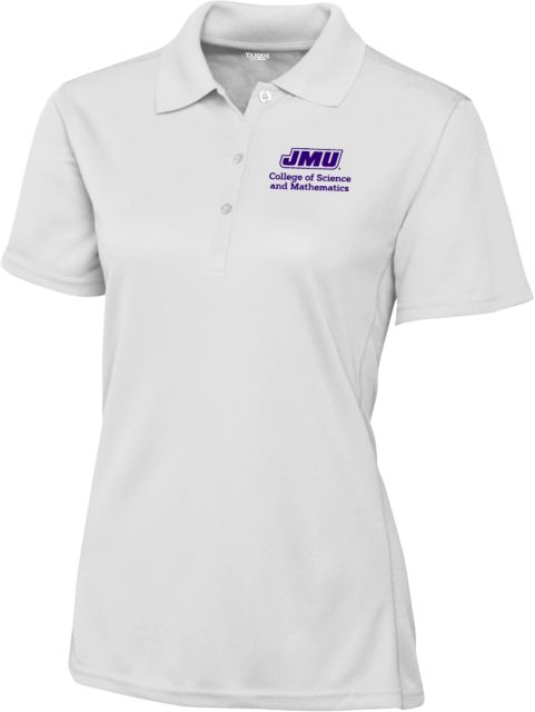 James Madison C&B Womens Clique Ice Pique Polo JMU College of Science and Mathematics - ONLINE ONLY