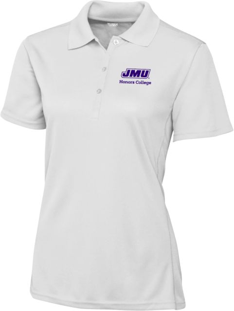James Madison C&B Womens Clique Ice Pique Polo JMU Honors College - ONLINE ONLY