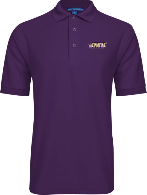 James Madison Easycare Pique Polo Primary Logo - ONLINE ONLY