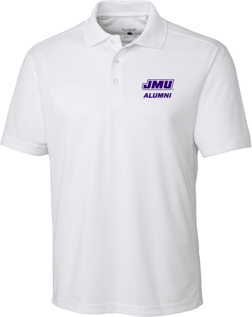 James Madison Clique Ice Pique Polo JMU Institutional over Alumni - ONLINE ONLY