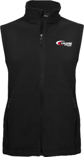 Cochise College Fleece Full Zip Vest Cochise College Athletic Mark - ONLINE ONLY