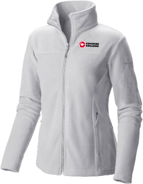 Cochise College Columbia Womens Full Zip Fleece Jacket Cochise College Side Stacked - ONLINE ONLY