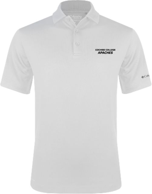 Cochise College Columbia Omni Wick Drive Polo Cochise College Apaches - ONLINE ONLY