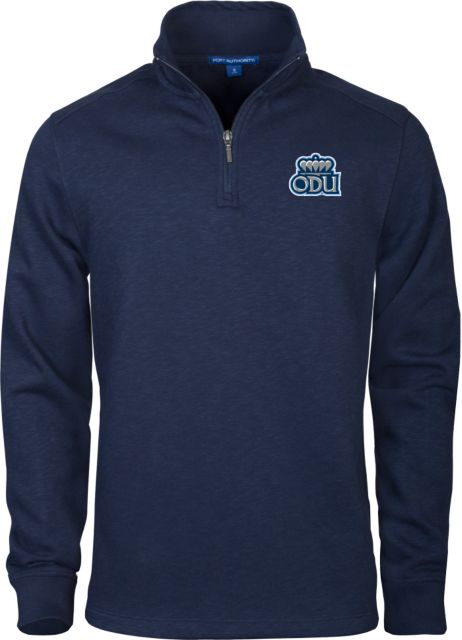 Old Dominion Slub Fleece 1/4 Zip Pullover ODU w Crown - ONLINE