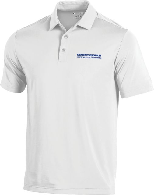 Embry Riddle Worldwide Under Armour T2 Performance Polo ERAU Wordmark - ONLINE ONLY