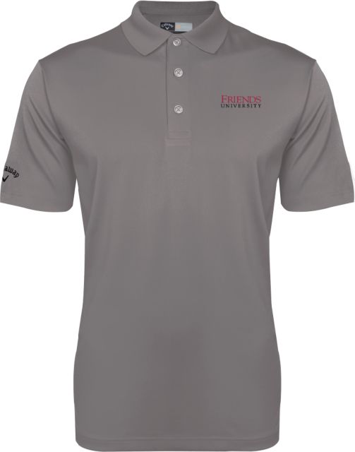 Friends Callaway Opti Dri Chev Polo Friends University Word mark - ONLINE ONLY