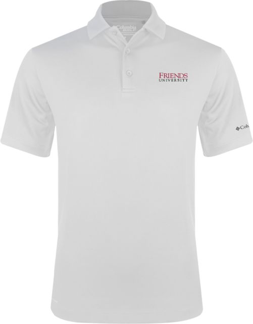Friends Columbia Omni Wick Drive Polo Friends University Word mark - ONLINE ONLY