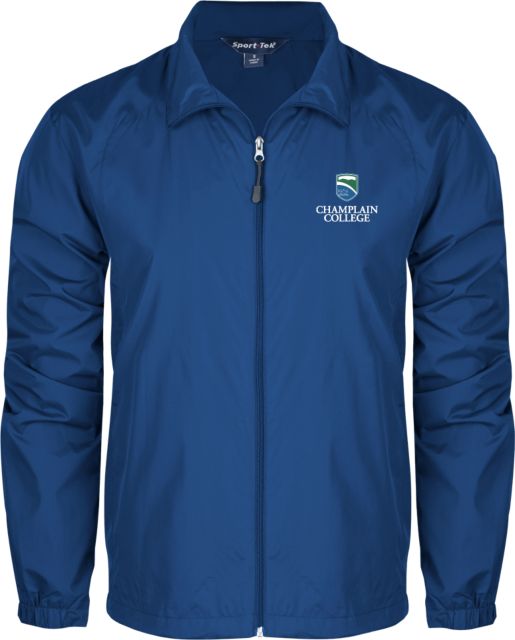 Champlain Full Zip Wind Jacket Champlain College w/ Shield Stacked - ONLINE ONLY