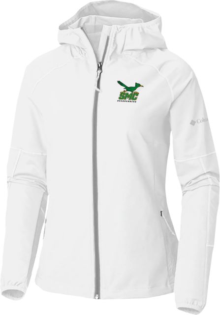 SW Michigan Columbia Womens Sweet As Ivory Hooded Jacket SMC Roadrunners w/ Mascot - ONLINE ONLY