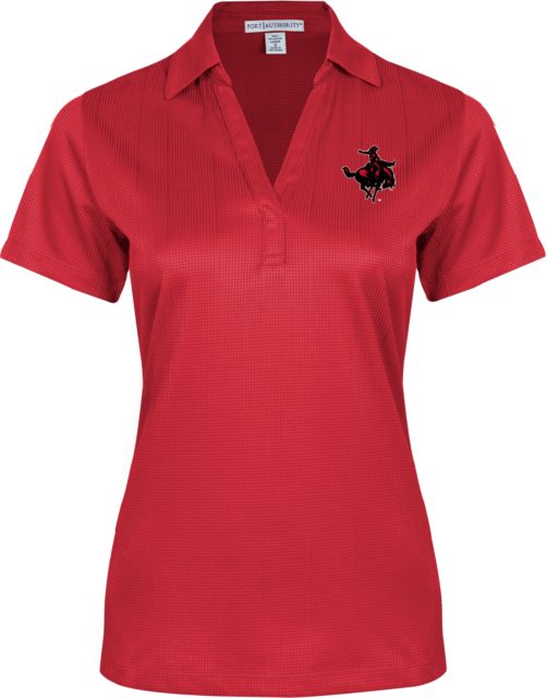 Northwestern OK Ladies Performance Fine Jacquard Polo Primary Mark - ONLINE ONLY