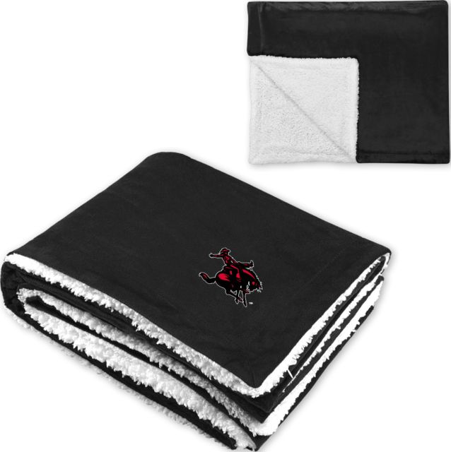 Northwestern OK Super Soft Luxurious Sherpa Throw Blanket Primary Mark - ONLINE ONLY