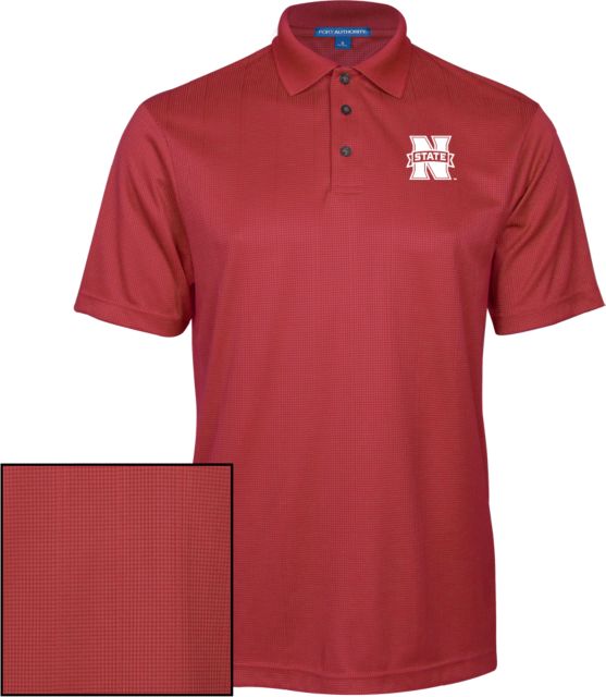 Northwestern OK Performance Fine Jacquard Polo N State - ONLINE ONLY