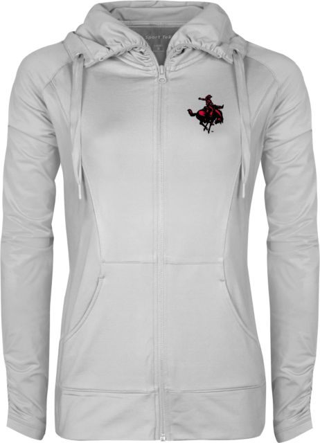 Northwestern OK Ladies Sport Wick Stretch Full Zip Jacket Primary Mark - ONLINE ONLY