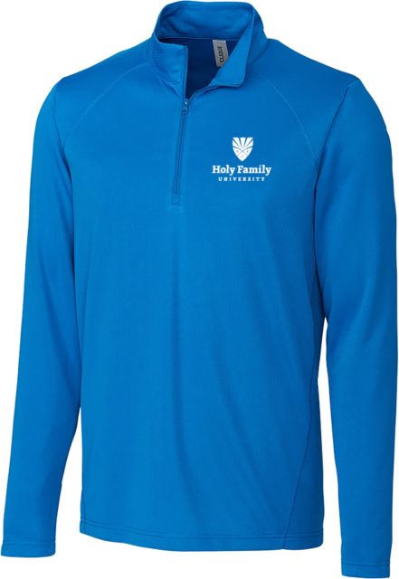 Holy Family C&B Clique Ice Pique Half Zip Holy Family Wordmark Stacked - ONLINE ONLY