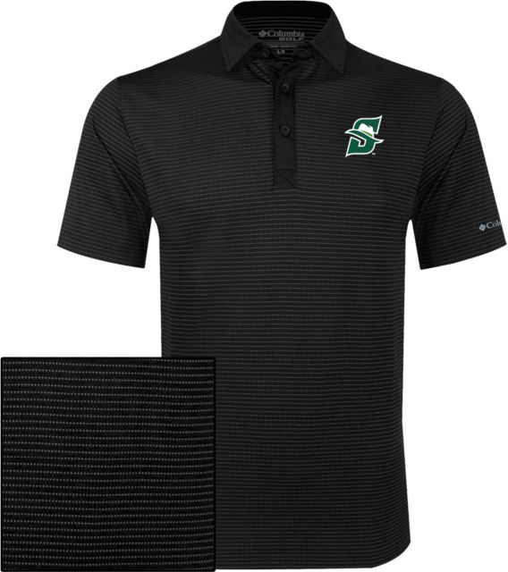 Stetson Columbia Omni Wick Sunday Golf Polo Primary logo - ONLINE ONLY