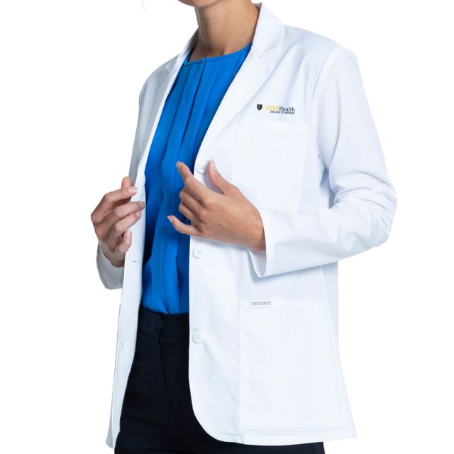 Womens 30in Tall White Lab Coat&nbsp; - ONLINE ONLY