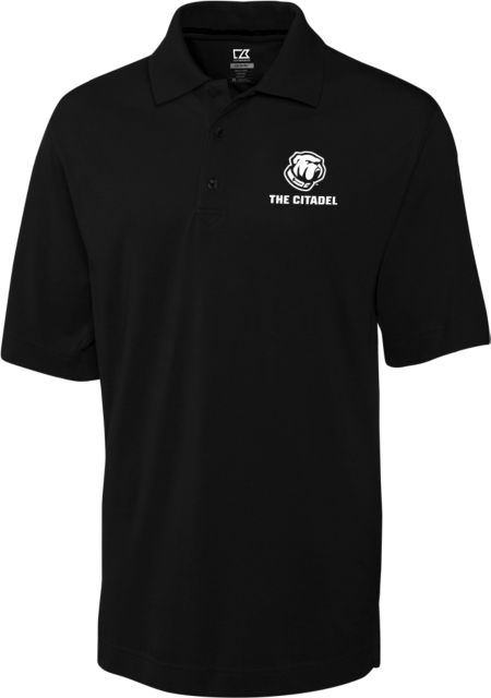 Citadel CandB Advantage TriBlend Pique Polo Bulldog Lockup - ONLINE ONLY