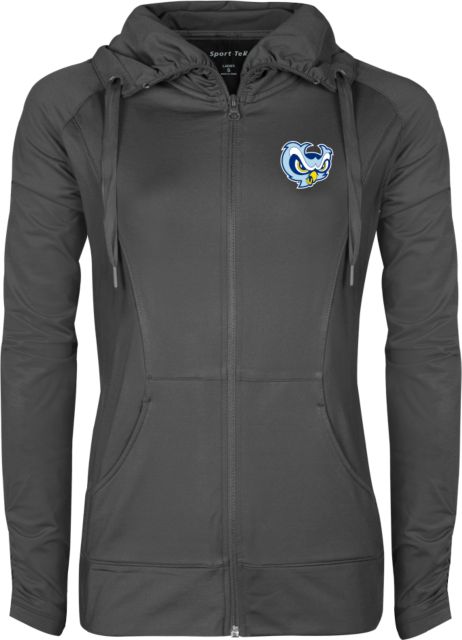 Prince George Womens Sport Wick Stretch Full Zip Jacket College Mascot Owl - ONLINE ONLY