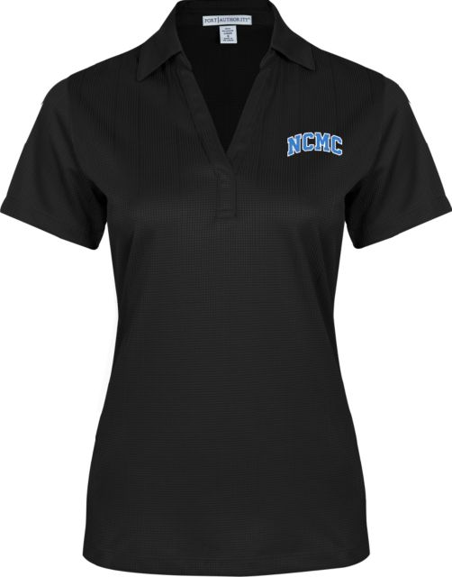 North Central Michigan Womens Performance Fine Jacquard Polo Arched NCMC - ONLINE ONLY